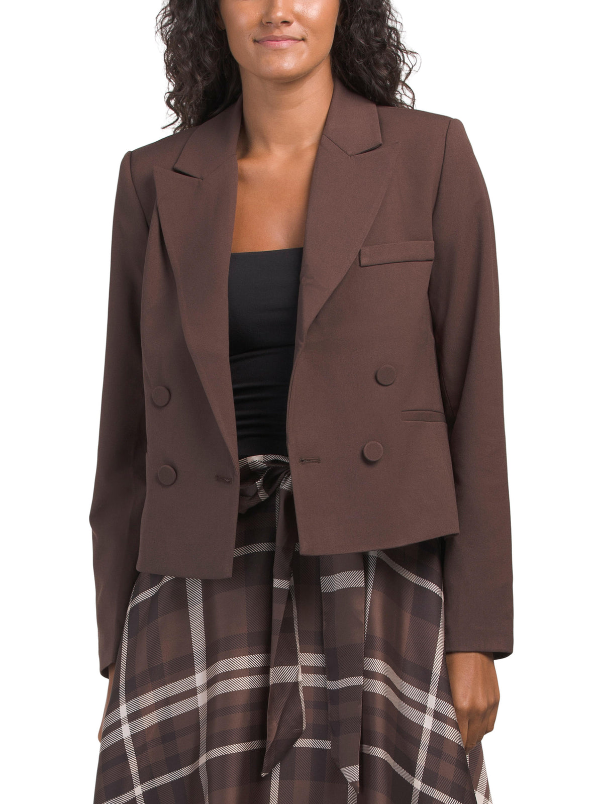 TAHARI ASL Düymə Qapama Blazer