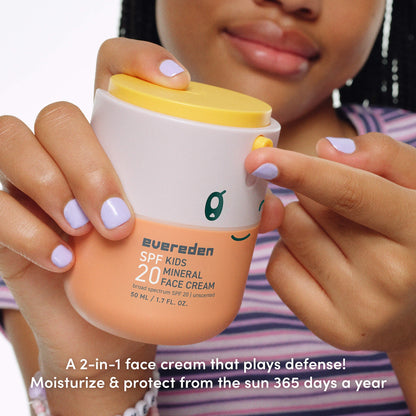 Evereden Uşaq 2-in-1 Mineral Üz Kremi və Günəş Kremi SPF20