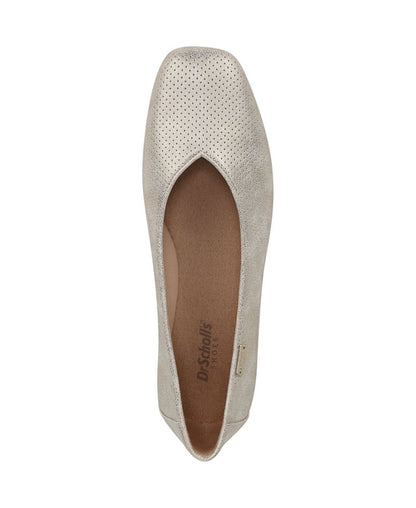 Dr. Scholl's Qadın Bənövşəyi Balerin Slip-On Düz Ayaqqabı