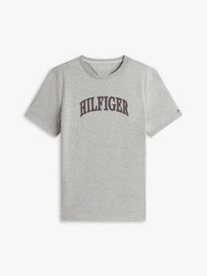 Tommy Hilfiger Hilfiger Arch Logo T-Shirt, Boz Melange YoxYox