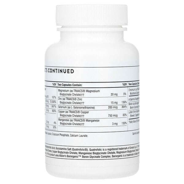 Thorne Əsas Nutrientlər 2 Gün 60 Kapsul YoxYox
