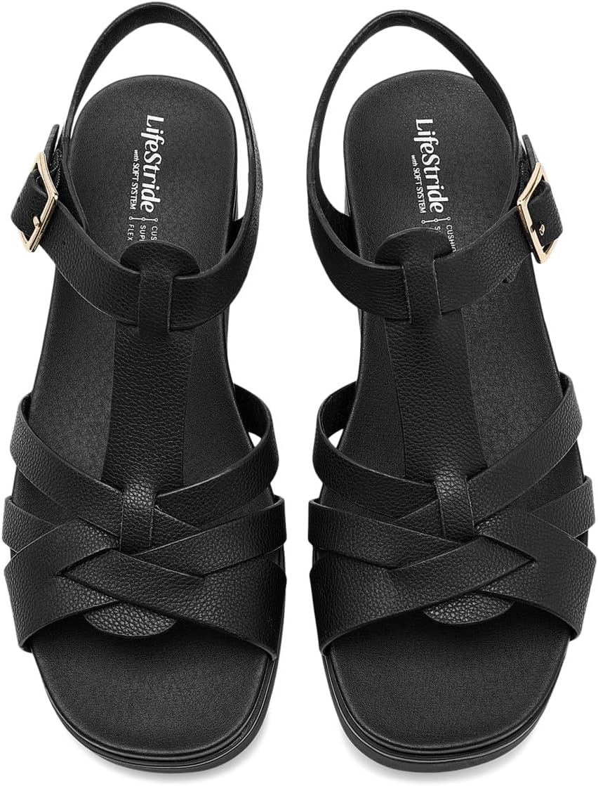 LifeStride Grandiose Strappy Sandals Qadın Sandası