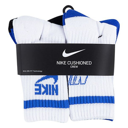 Uşaq Nike 6-Pack Gündəlik Yastıqlı Dri-FIT Çorap