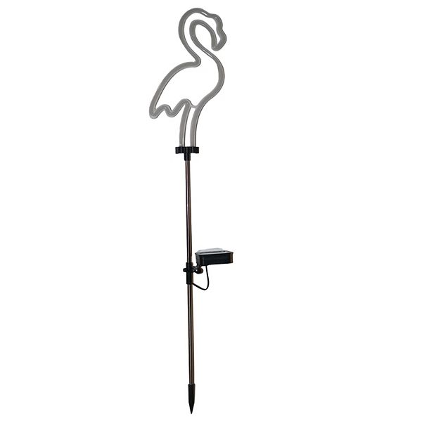 Celebrate Together™ Yaz Günəş Neon Flamingo Bağ Çubuğu Xarici Dekorasiya