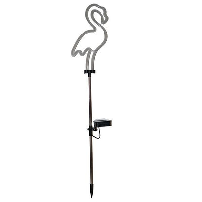 Celebrate Together™ Yaz Günəş Neon Flamingo Bağ Çubuğu Xarici Dekorasiya