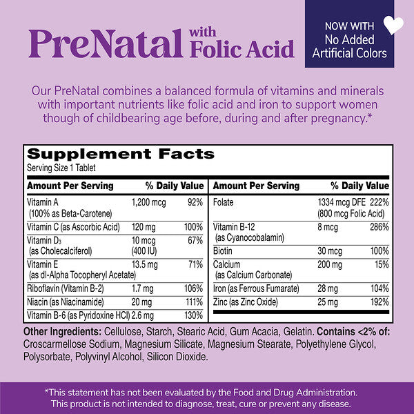 21st Century Prenatal Folik Asid 60 Tablet