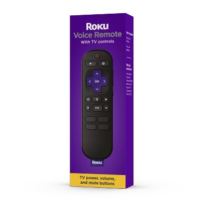 Roku Səs Pultу (Rəsmi) Roku Pleyer, Roku Audio və Roku TV üçün: İnfraqırmızı və RF Idarəetməsi