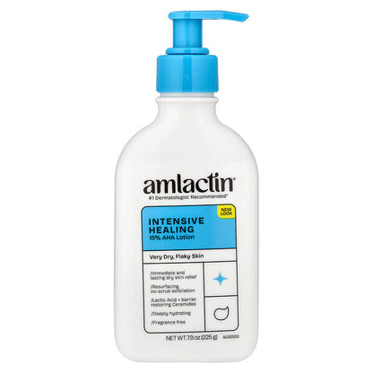 Amlactin Intensive Healing 15% AHA Lotion Çox Quru Toz Olan Dəri üçün Ərəksiz 225g