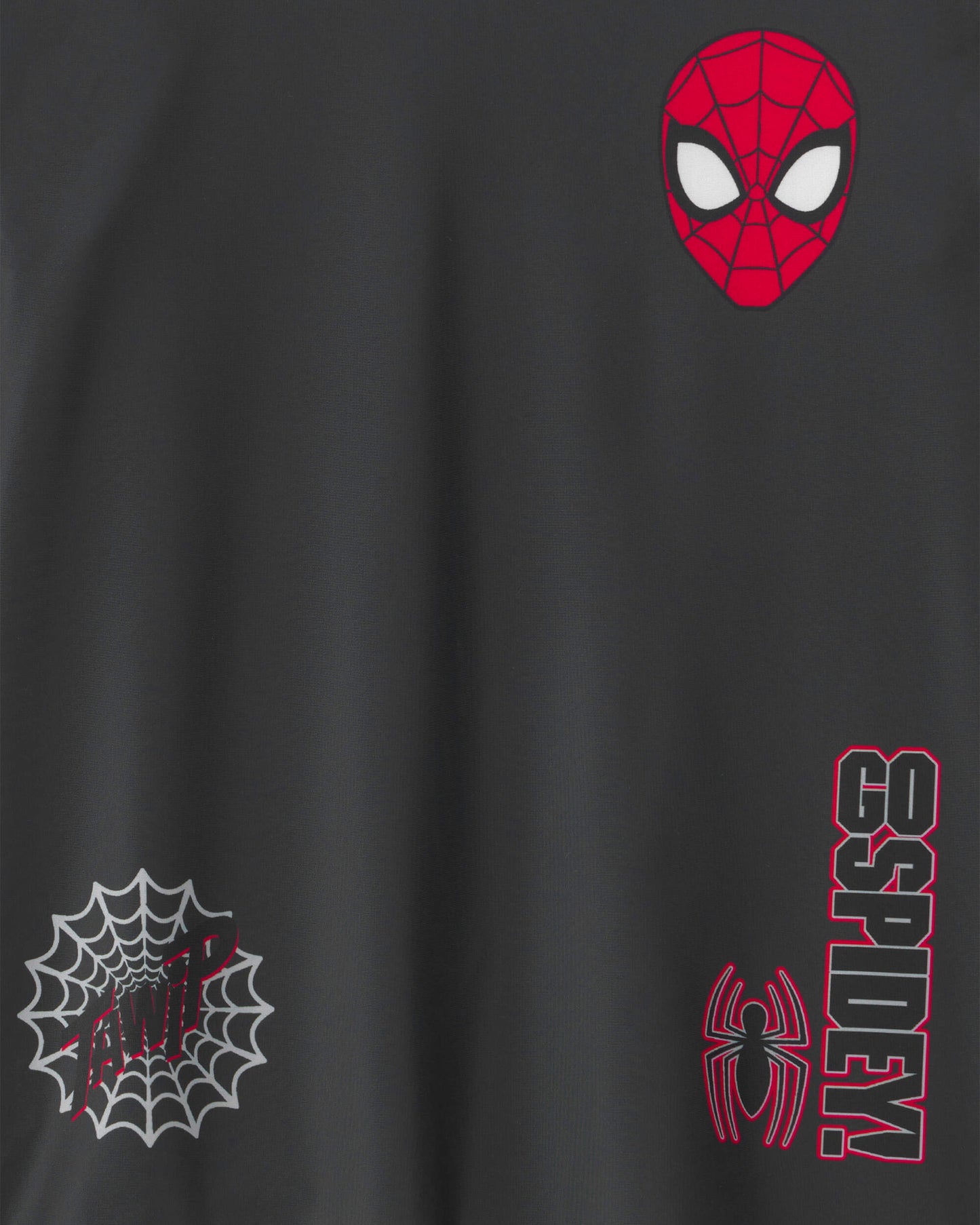 Carter's Oğlan ©Marvel Spider-Man Suya Dayanıqlı Köynəyi - Qara