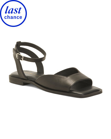 INTENTIONALLY BLANK Dəri Dalış Ayak Bilək Sarılı Düz Sandal