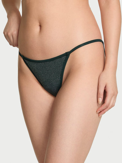 PINK Pambaqlı String Bikini Şortlu