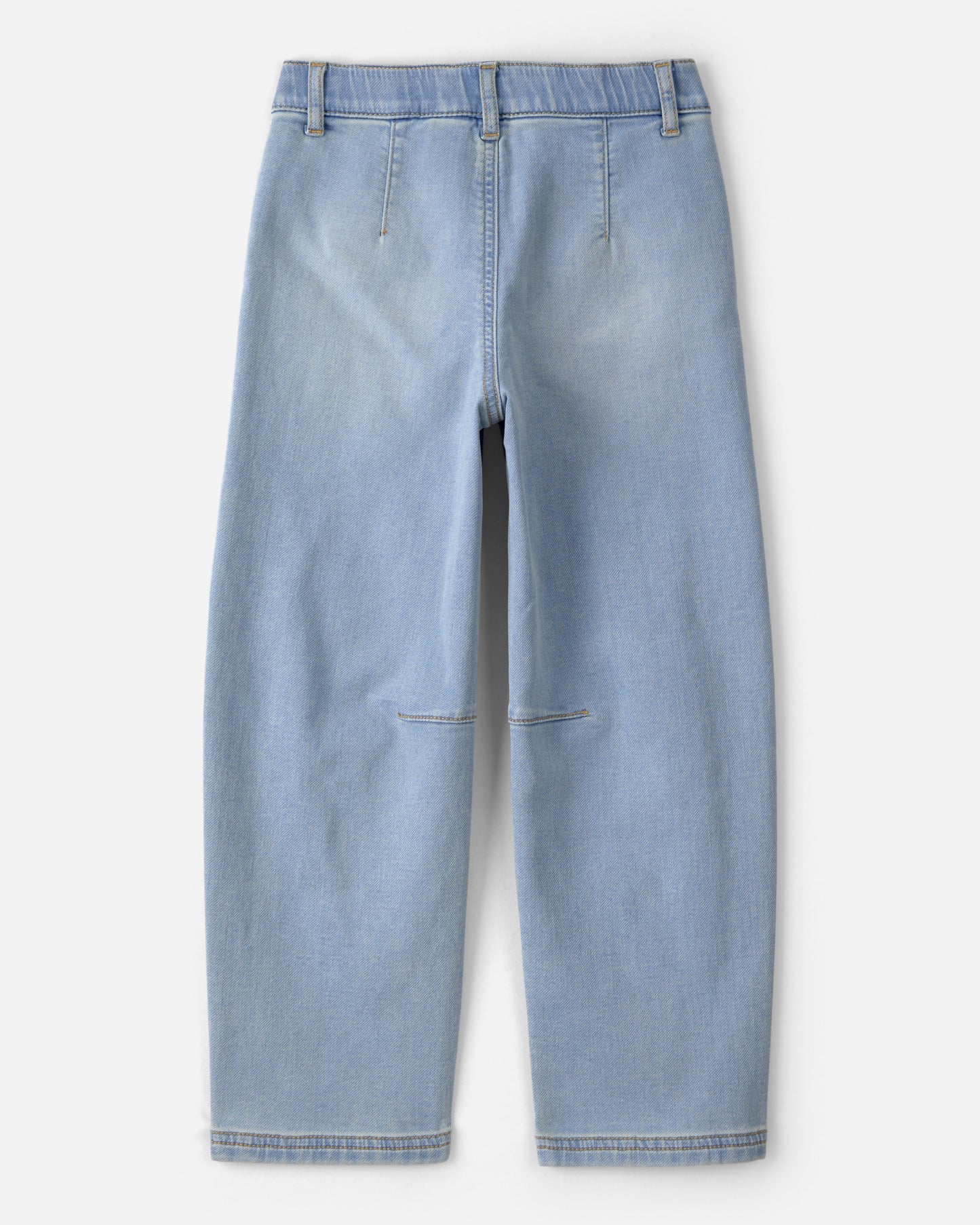 OshKosh B'gosh Qız Açıq Rəngli Denim Barel Cins - Mavi
