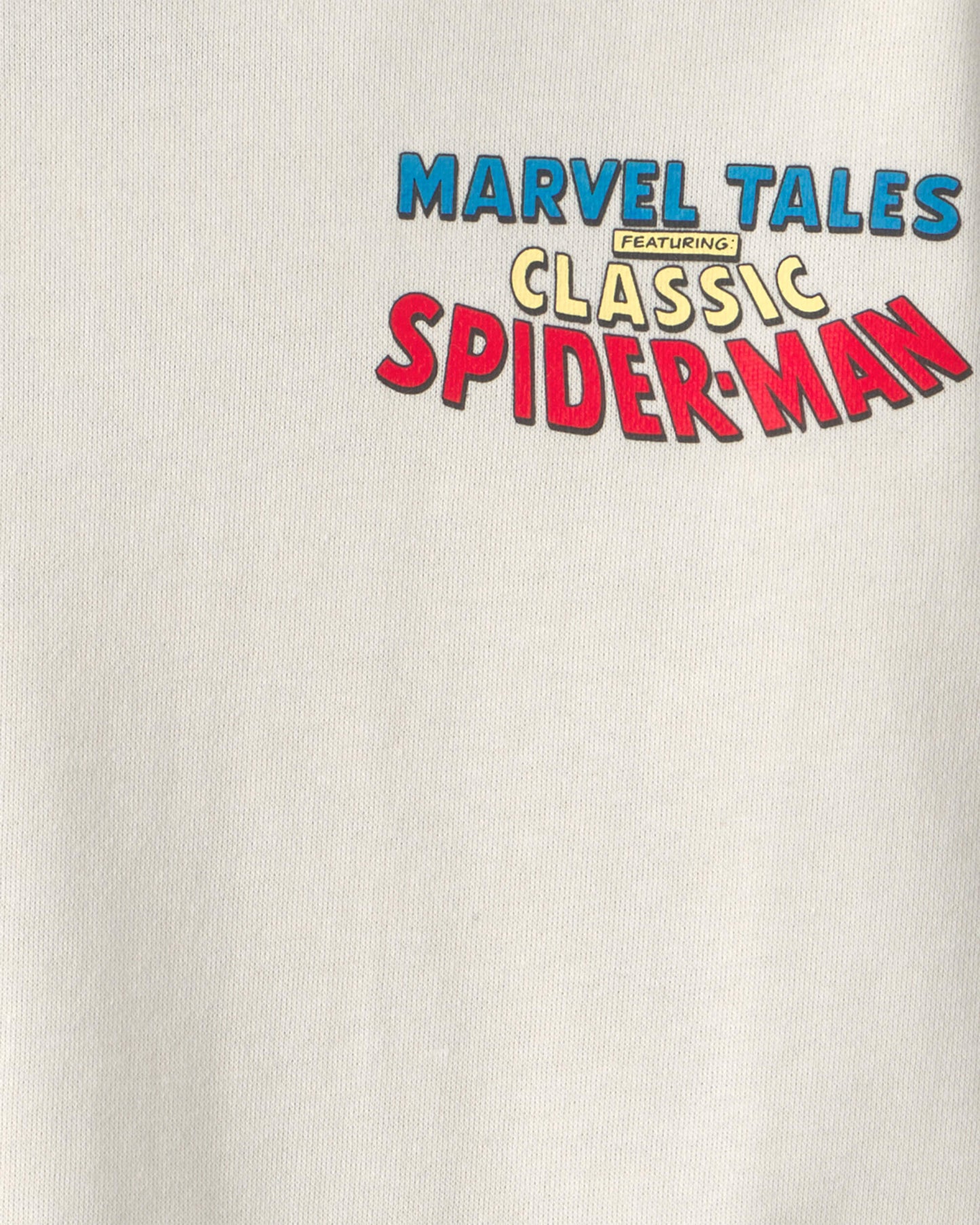 OshKosh B'gosh Oğlan Marvel Spider-Man Fransız Trikotaj Hoodie - Ağ