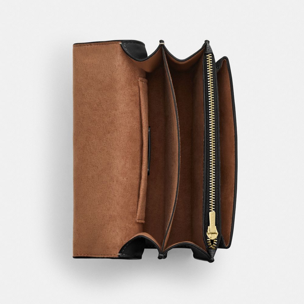 Coach Mini Klare Çapraz Çanta Signature Canvas