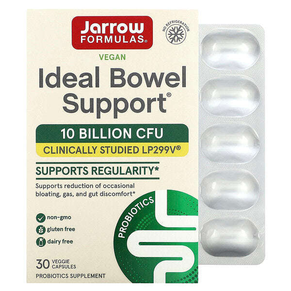 Jarrow Formulas Vegan İdeal Bağırsak Desteği 10 Milyar CFU 30 Vegan Kapsül YoxYox