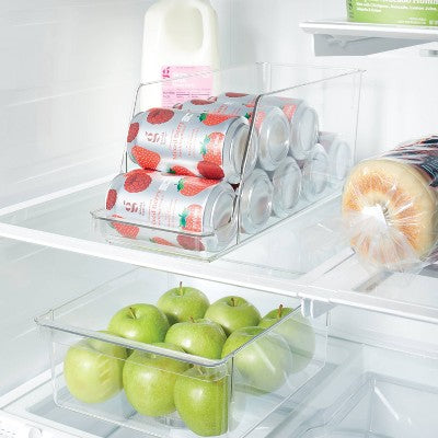 Brightroom Soda Soyuducu və Pantry Təşkilatçısı Aydın - PETG Mətbəx Saxlama, Soyuducu və Şkaf Qabı
