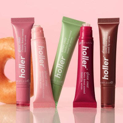 Holler and Glow Glaze Over Ciyelek Donut Ətirli Rəngli Lip Serum - 0.47 fl oz YoxYox