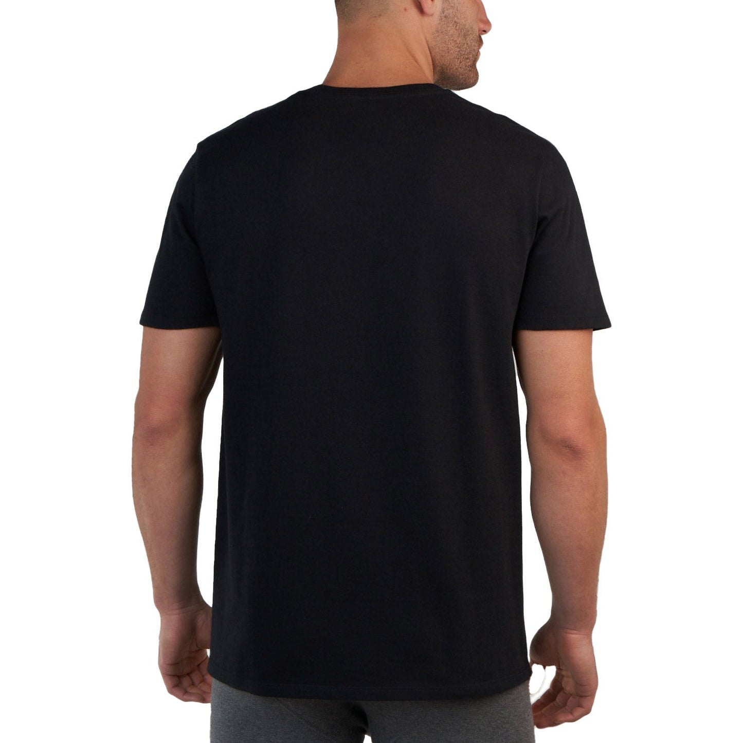 Kirkland Signature Kişi Orta Ağırlıqlı Crew Köynək, 6-pack, Ağ