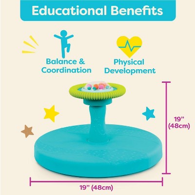 B. toys Fırlanma Fəaliyyət Oyuncağı - Twirly Time: Sensorneynal, Incə Motor Bacarıqları, Uşaq Öyrənmə Oyuncağı