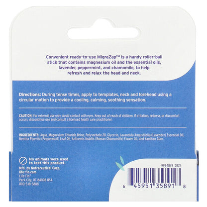 Life Flo Migrazap Maqnezium Roll-On 7 ml