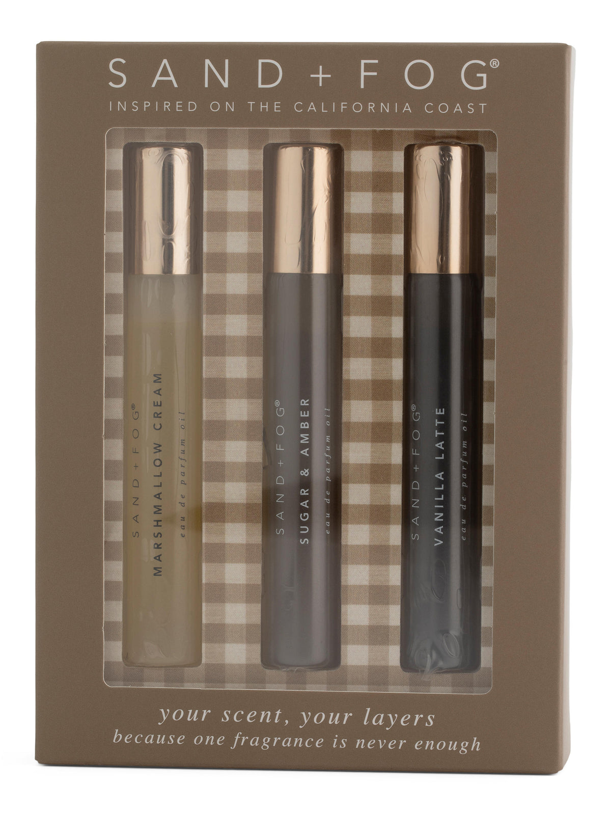 SAND AND FOG 3pk Qarışıq Eau De Parfum Yağı Dəsti