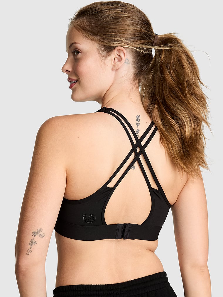 PINK Relay™ Strappy Medium-Support Sports Bra