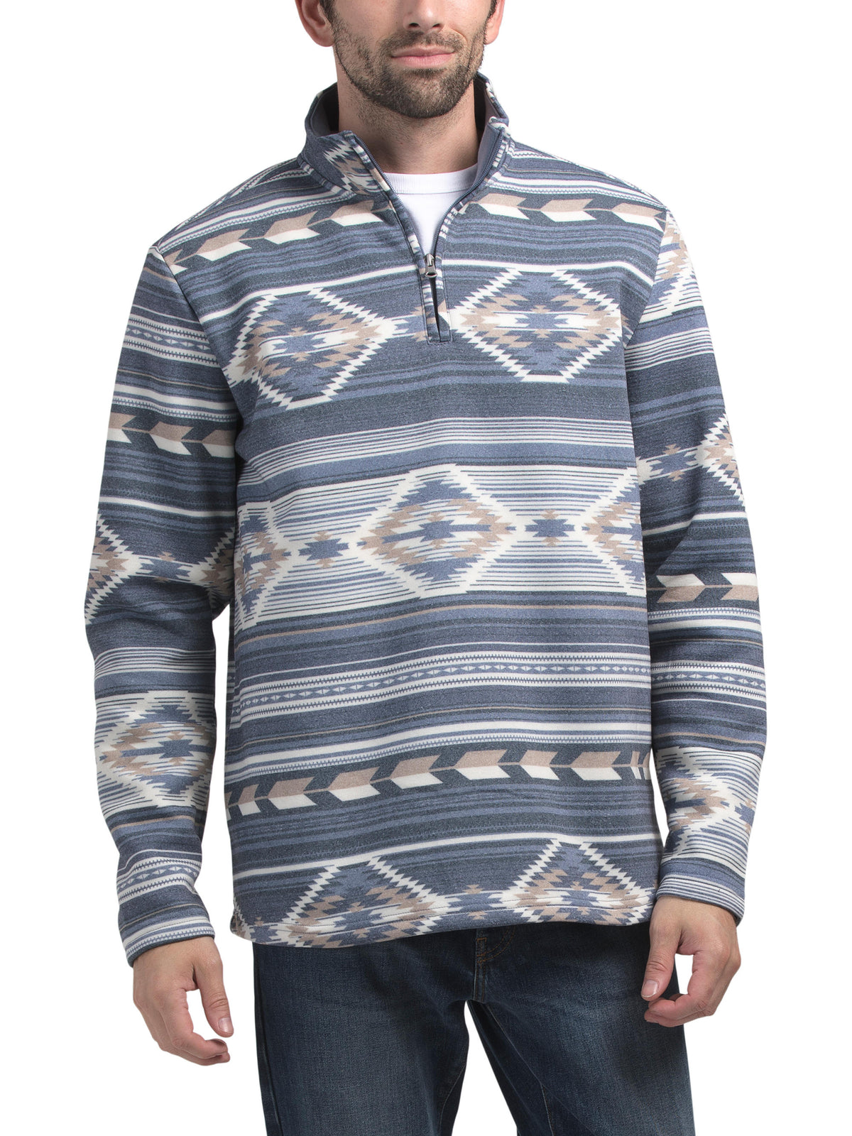 FRYE Aztec Quarter Zip Top Qadın Gündəlik Köynəyi