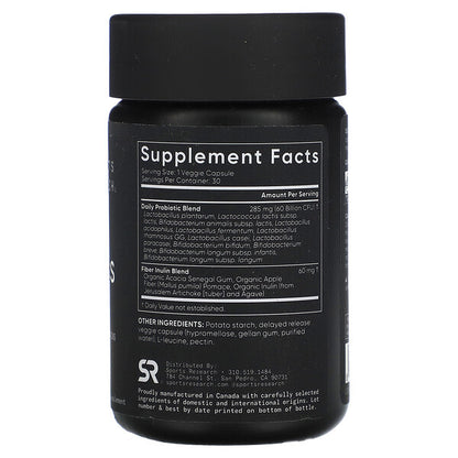 Sports Research Daily Probiotics 60 Milyard CFU 30 Gecikmiş Açılış Kapsulu
