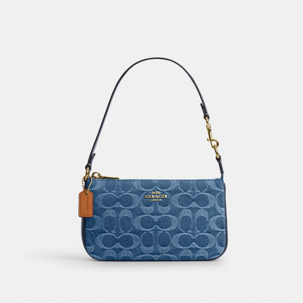 Coach Nolita 19 Signature Denim Çanta