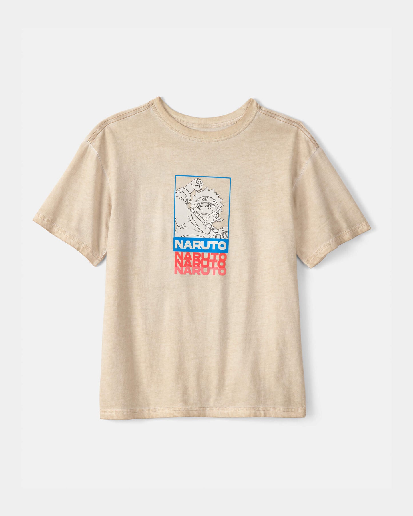 OshKosh B'gosh Oğlan Naruto Qrafik Köynəyi - Bej