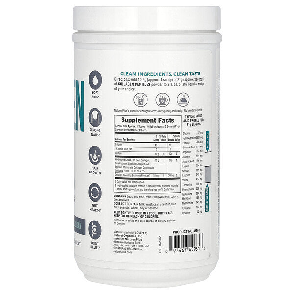 Naturesplus Collagen Peptides 294 g
