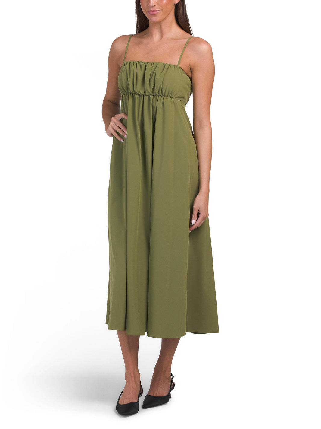 BCBG Bağlamalı Midi Geyim