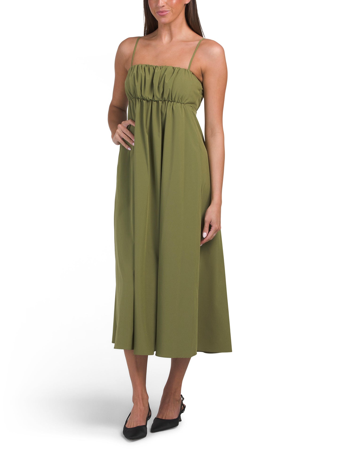 BCBG Bağlamalı Midi Geyim
