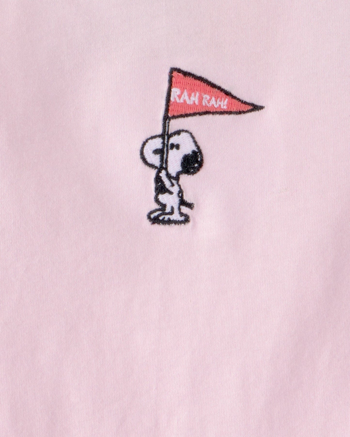 OshKosh B'gosh Qız Uşaq Fıstık Snoopy Uzun Təkəlli Bluzka - Çəhrayı