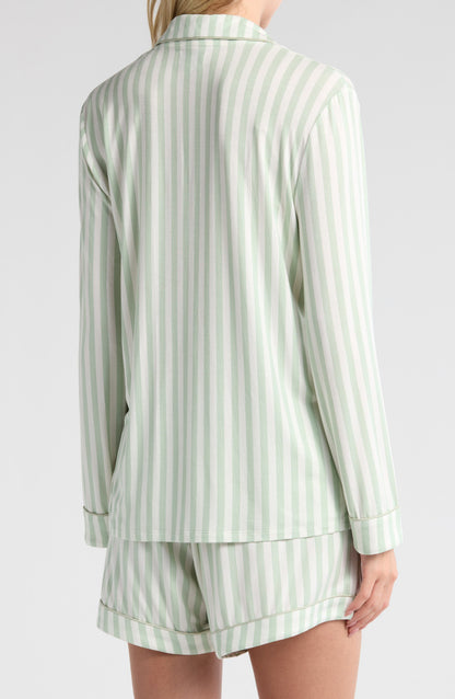 Nordstrom Moonlight Eco Uzun Qolu Qısa Pijama