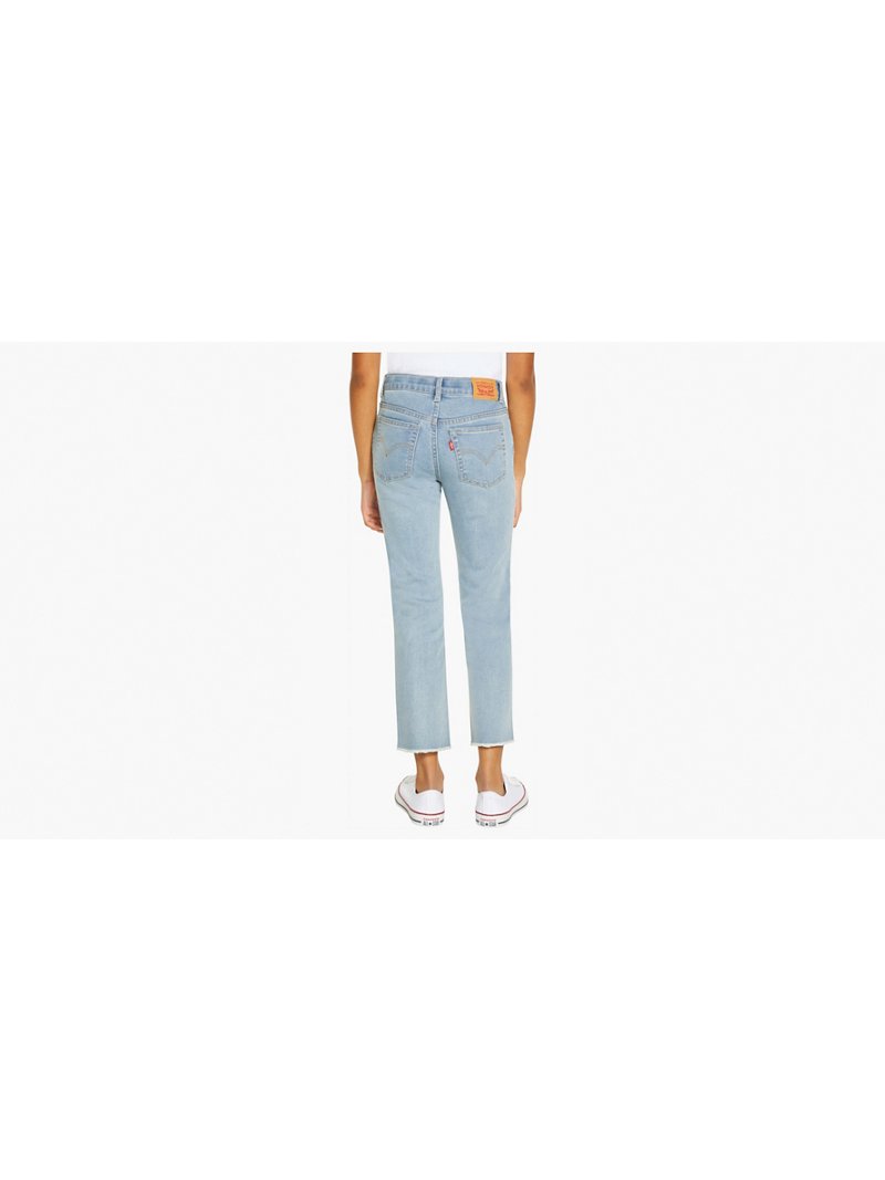 Levi's Yüksək Bel Ayakkabı Boyu Düz Qız Cinsi 7-16