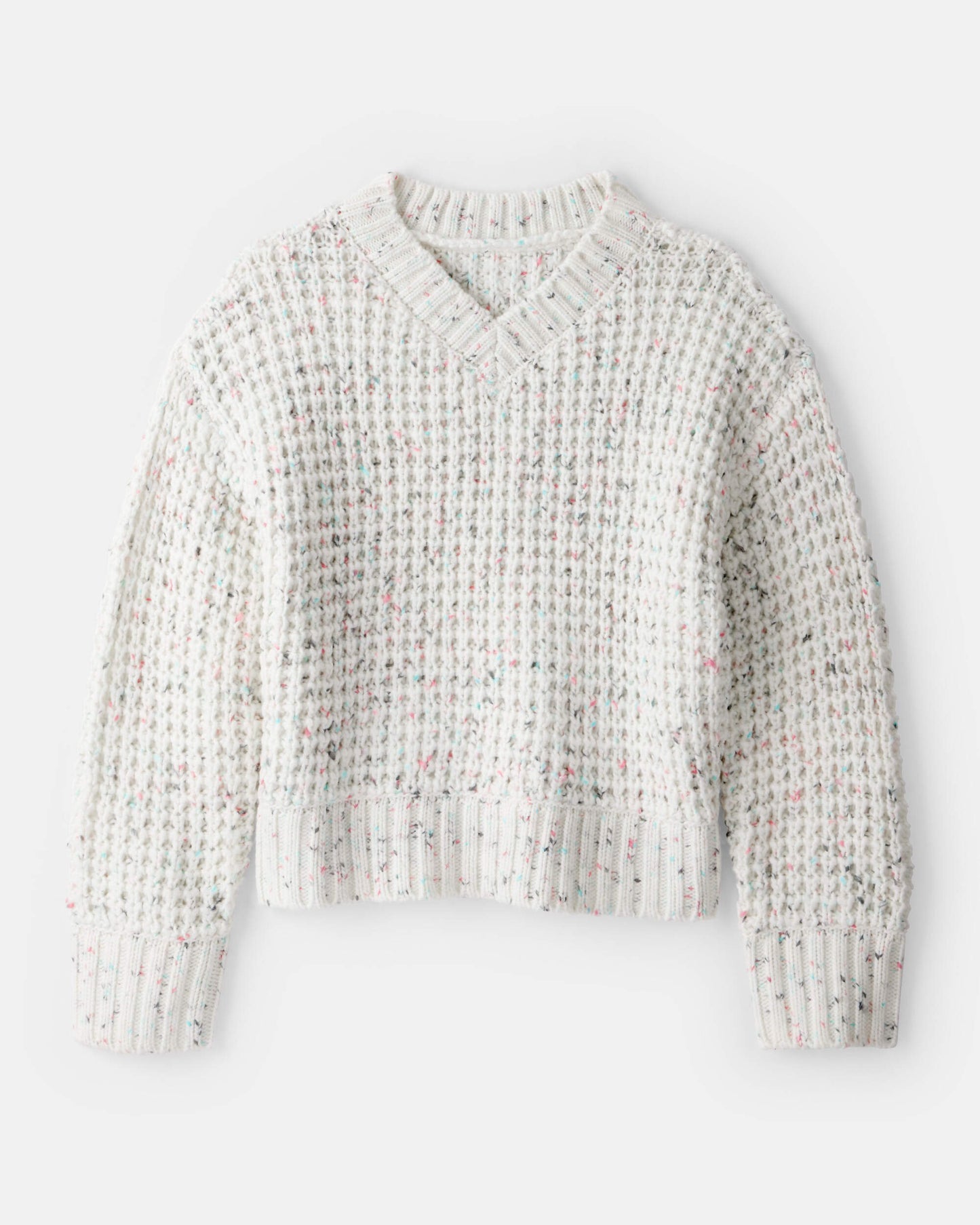 OshKosh B'gosh Qız Uşaq Konfetti Svitər - Krem
