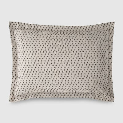 Jeremiah Brent Home King Çiçəkli Yorğan Qara/Ağ