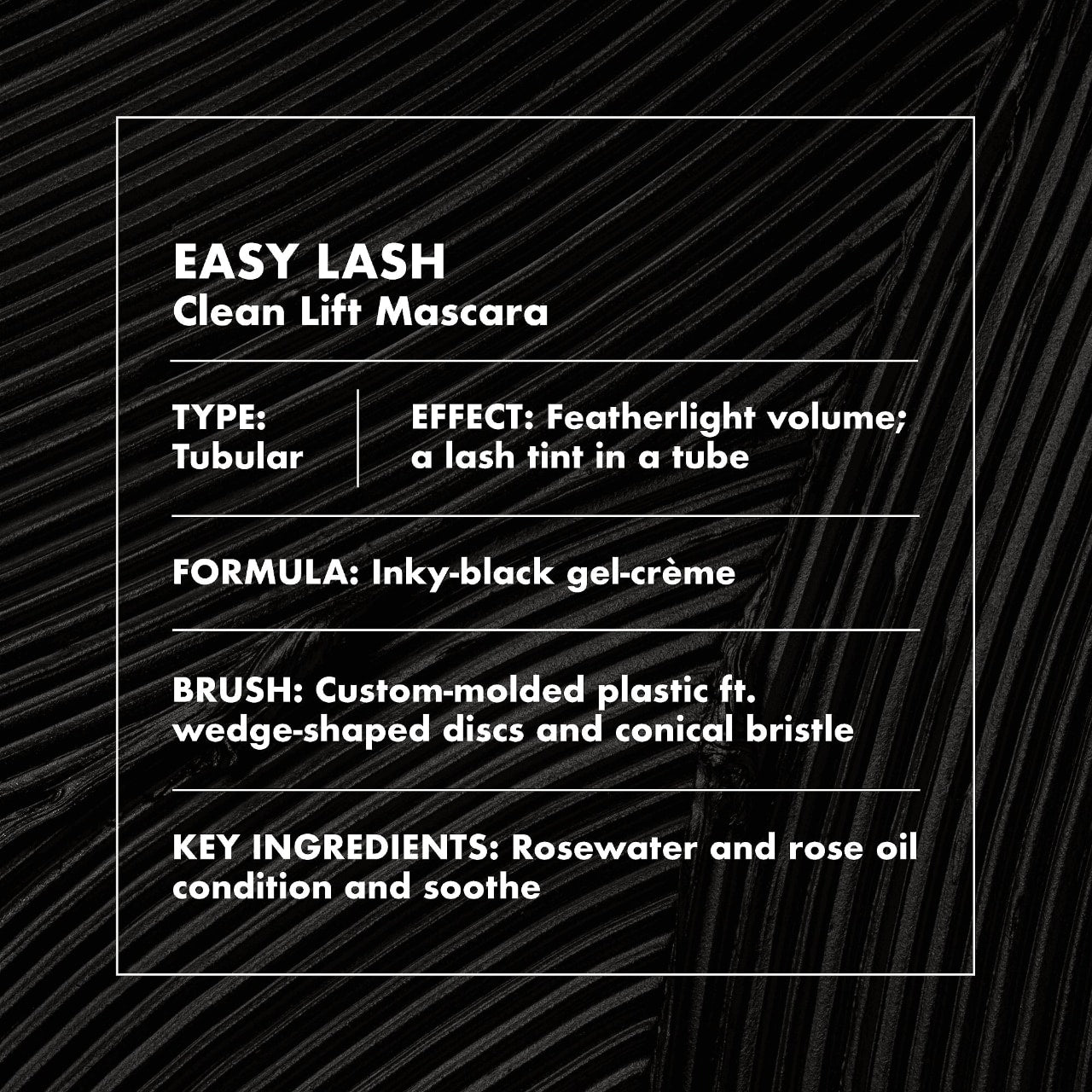 SIMIHAZE BEAUTY Easy Lash Clean Lift Tubing Maskara