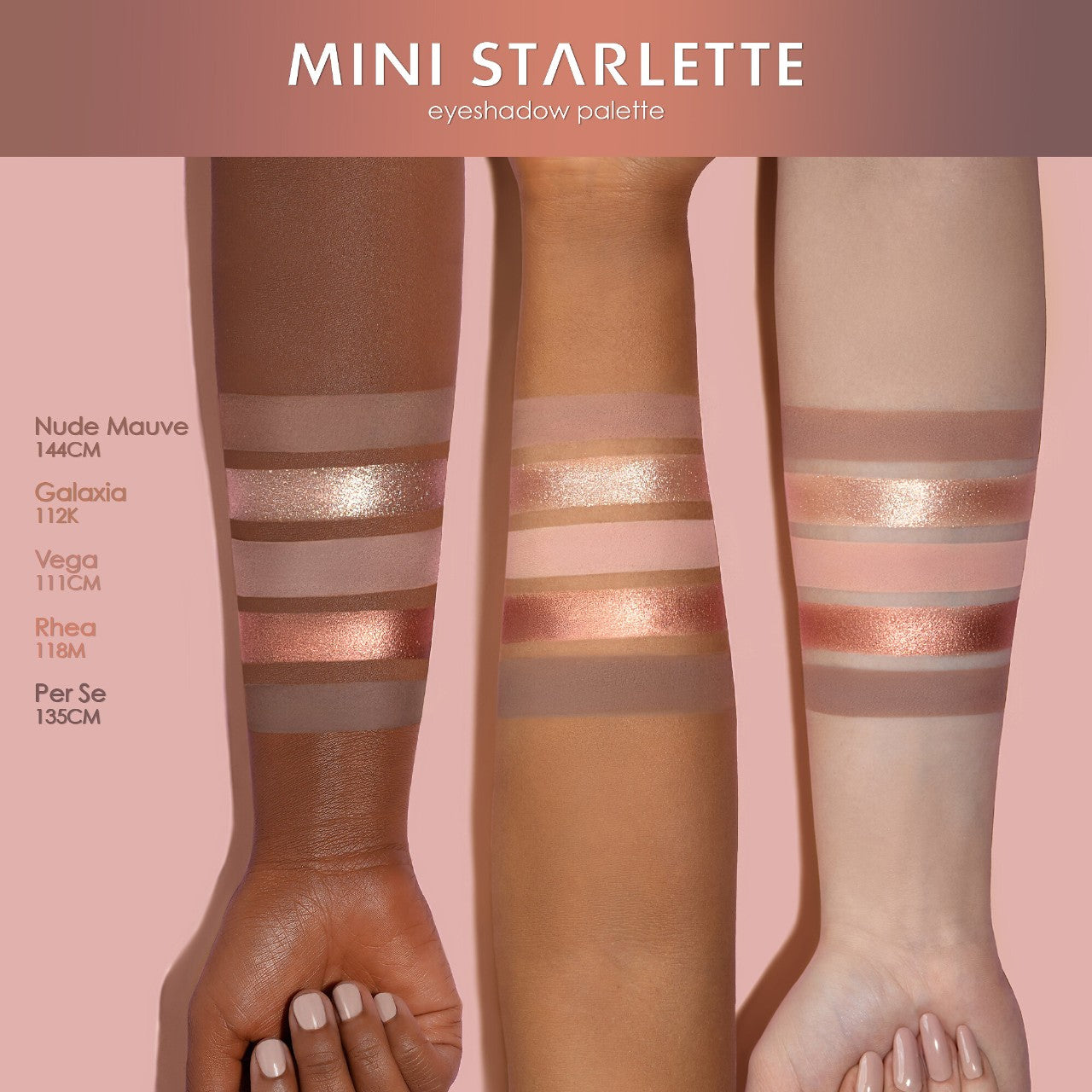 NATASHA DENONA Mini Starlette Paleti