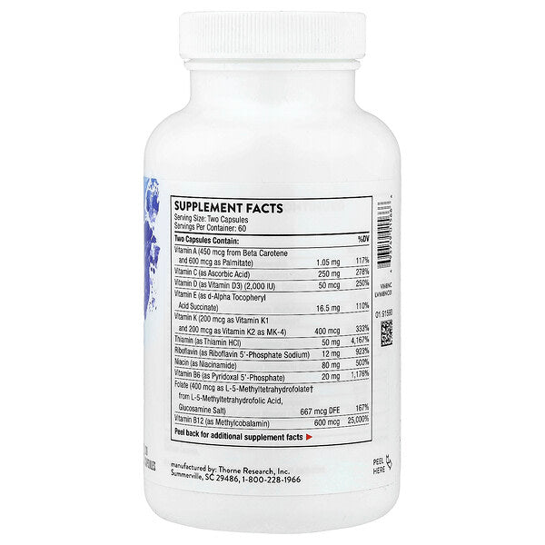 Thorne Basic Nutrients 2 Day 120 Kapsul