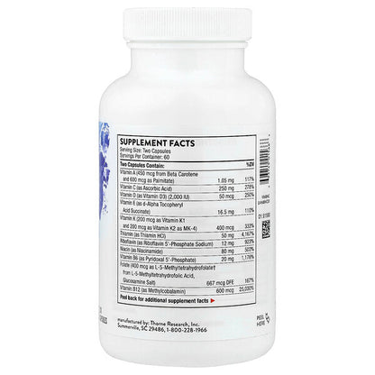 Thorne Basic Nutrients 2 Day 120 Kapsul