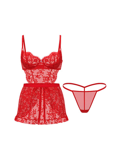 Victoria's Secret Wicked Twinkle Dantel Astarlı Olmayan Fartək Dəsti