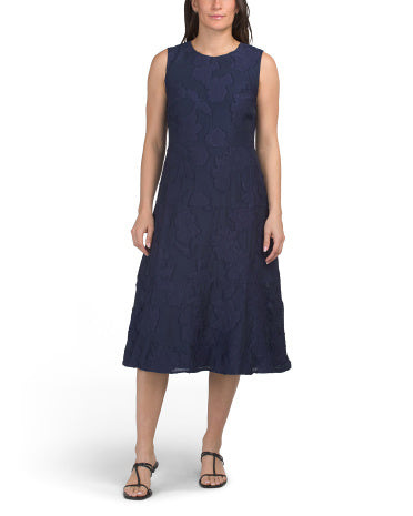 LUXELY Jacquard Midi Geyim