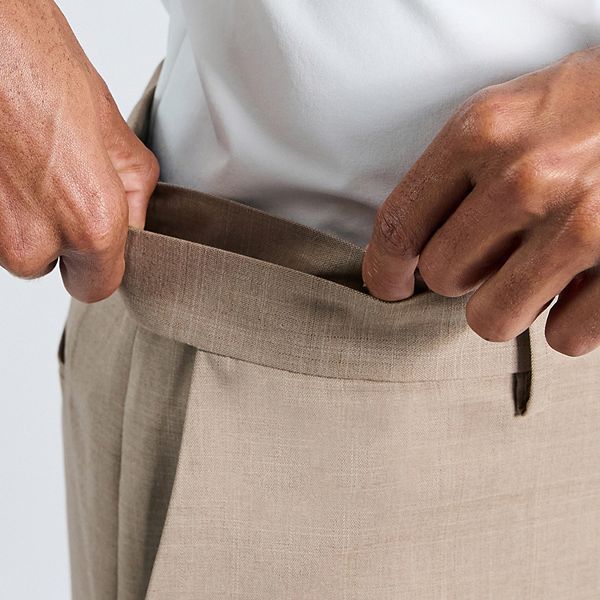 Haggar® Premium Comfort Kişi Klasik Oturuş Stretch Formal Şalvarı