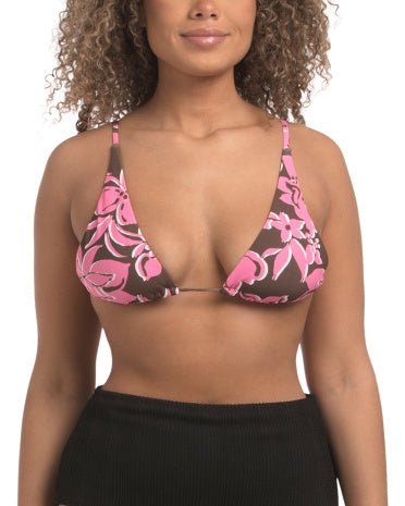 ROXY Yukarı Örgülü Üçgen Bikini Üstü