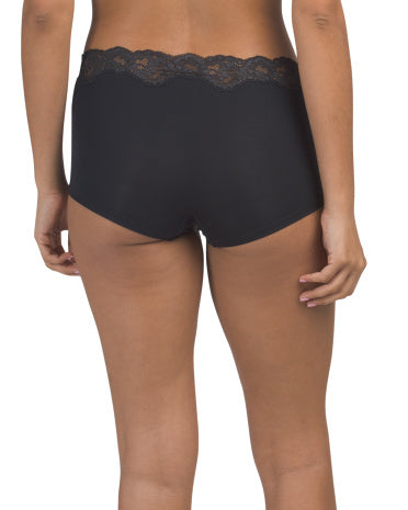 HANRO Tencel Qarışım Dana Boyleg Gödəkçəsi Dantel Detalı ilə