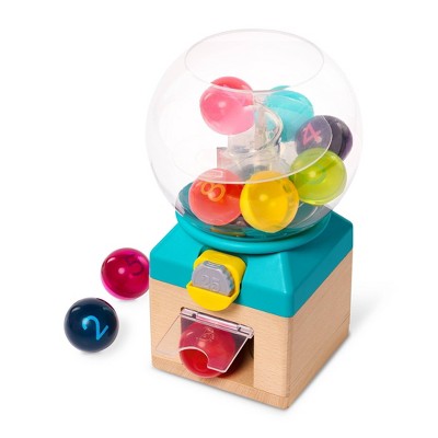 B. toys Rainbow Gumballs - Rəngli və Rəqəmli Sakşı Maşını: Körpə və Kiçik Uşaqlar üçün Öyrənmə Oyuncağı