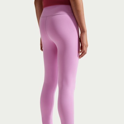 Nike One Big Qız Uşaq Dri-FIT Yüksək Belli Leqqinqlər