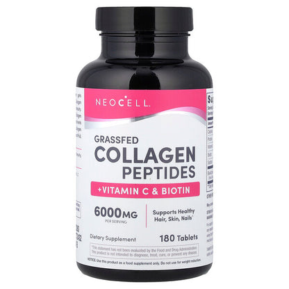 Neocell Otlaqda Yetistirilen Kollagen Peptidleri C Vitamini Biotin 180 Tablet